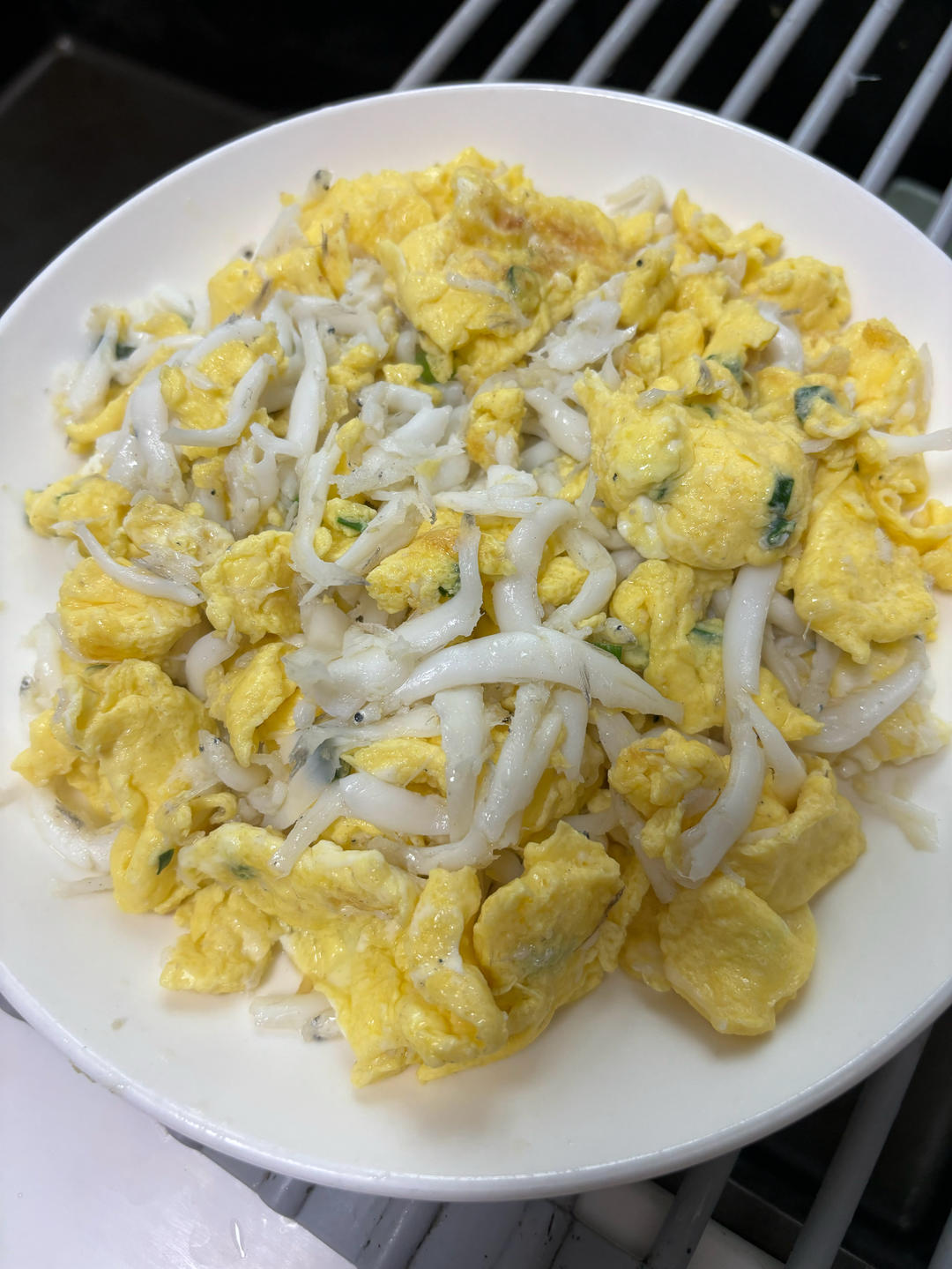 极简极味美之银鱼炒蛋