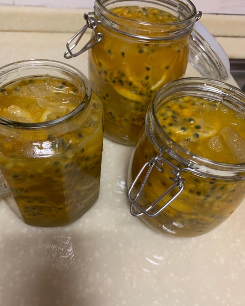百香果柠檬蜂蜜茶