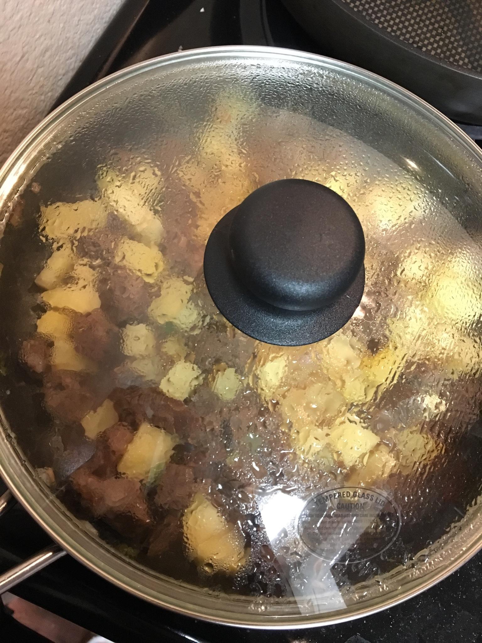 软糯土豆牛肉的做法 步骤6