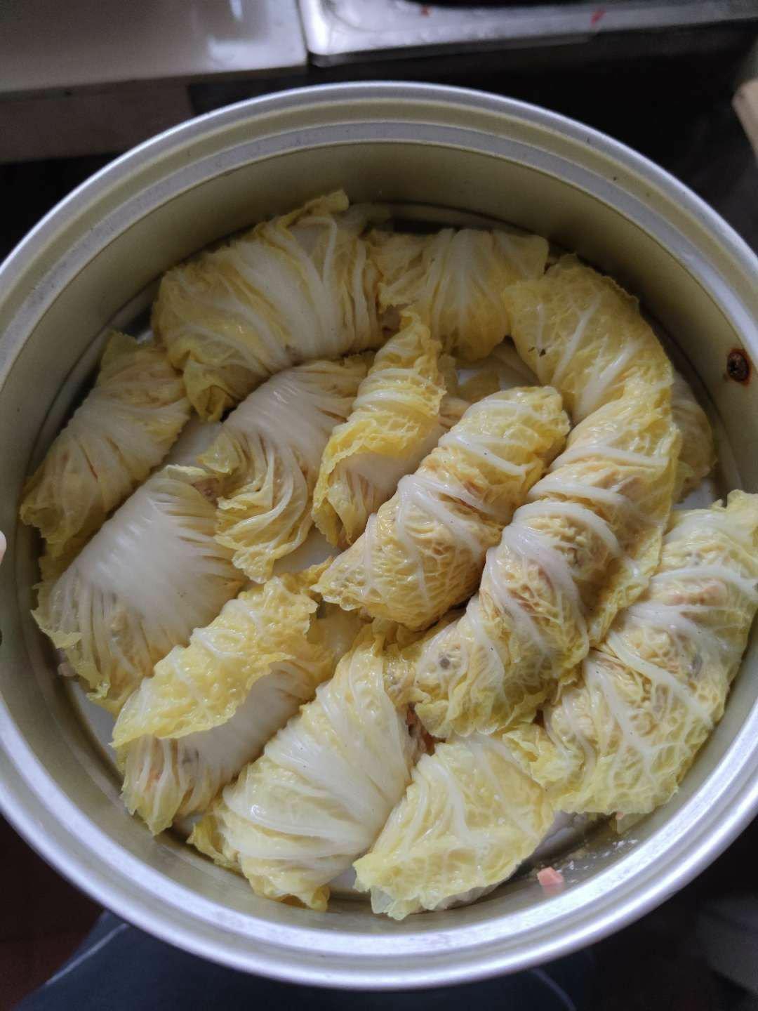 白菜包馅