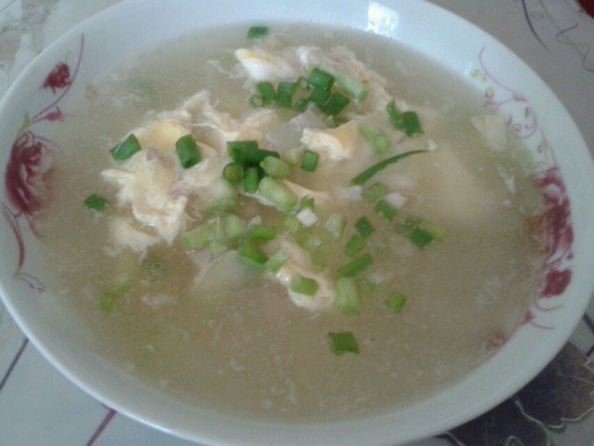 蛋饺冬瓜汤
