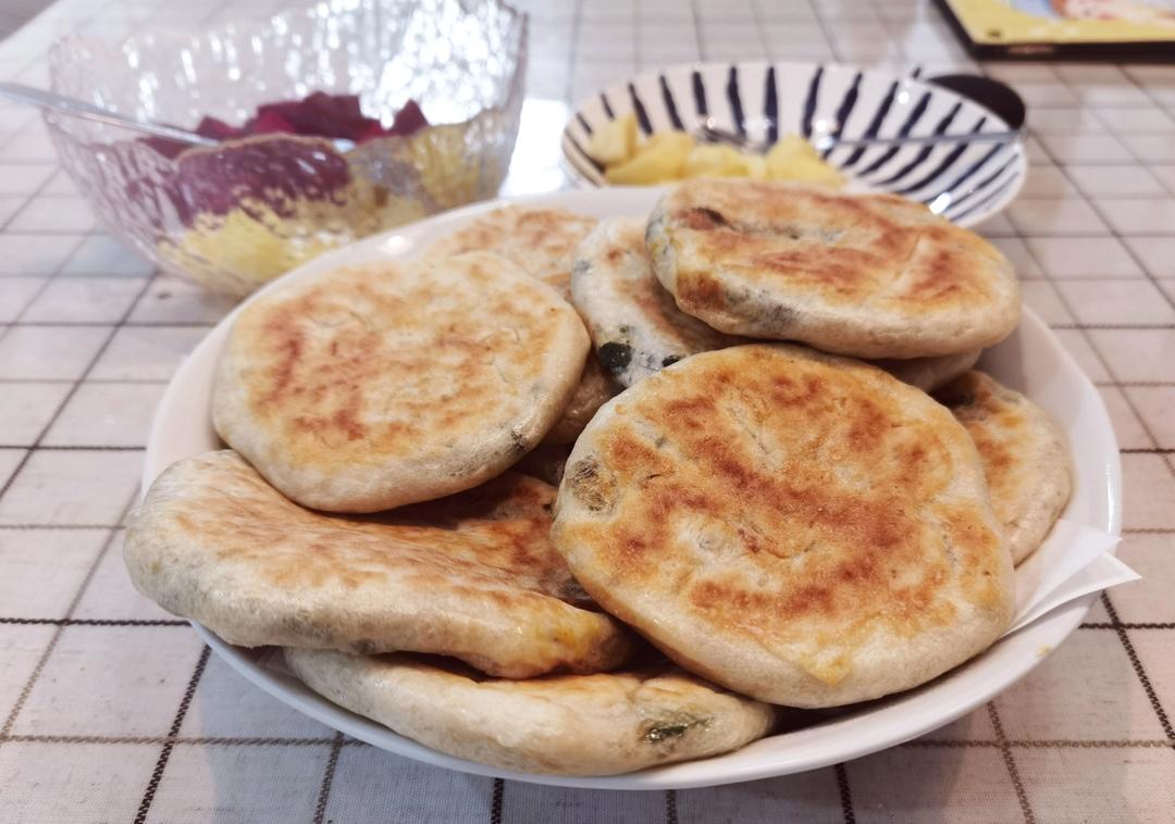 超喧软的馅饼，冷了也不会变硬，全程不用揉面