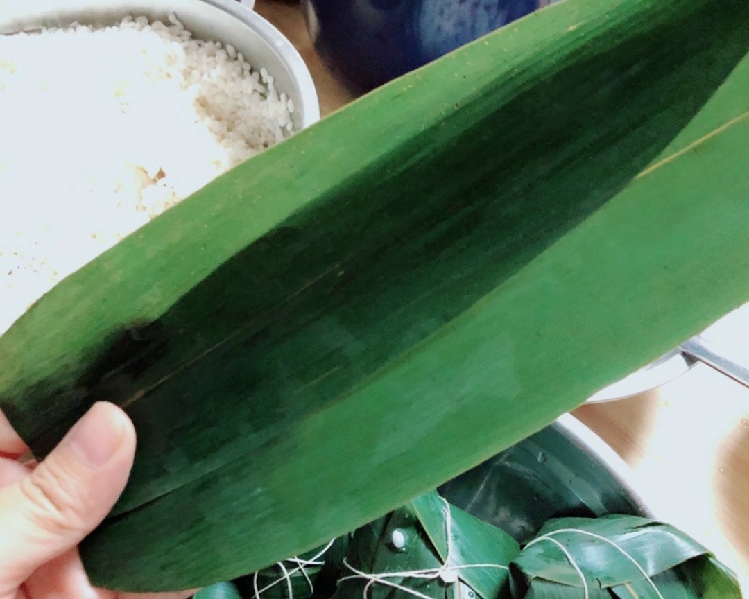 详细版三角粽 香甜软糯㊙️红豆粽的做法 步骤6