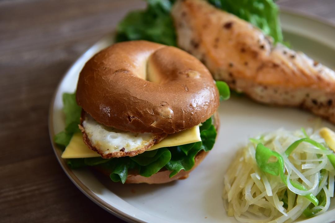 南瓜肉桂葡萄干贝果【北鼎烤箱】