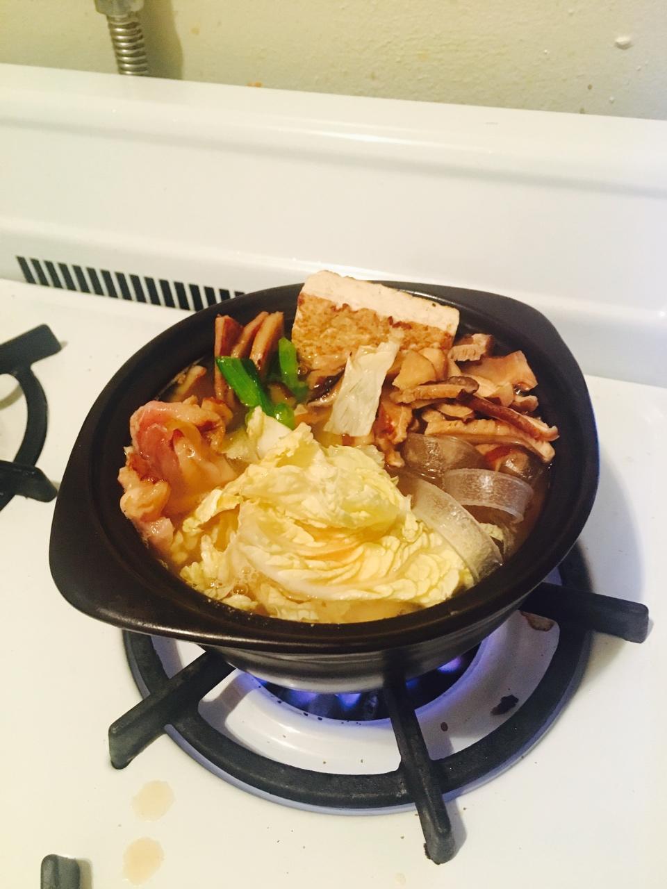 日式鸡肉火锅【曼食慢语】