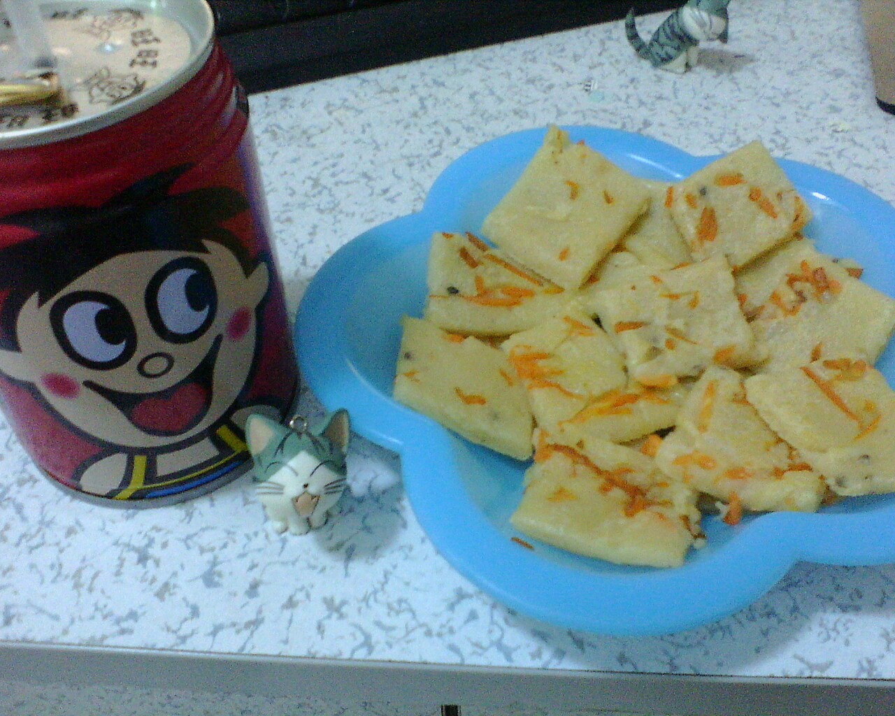 胡萝卜牛奶鸡蛋小煎饼