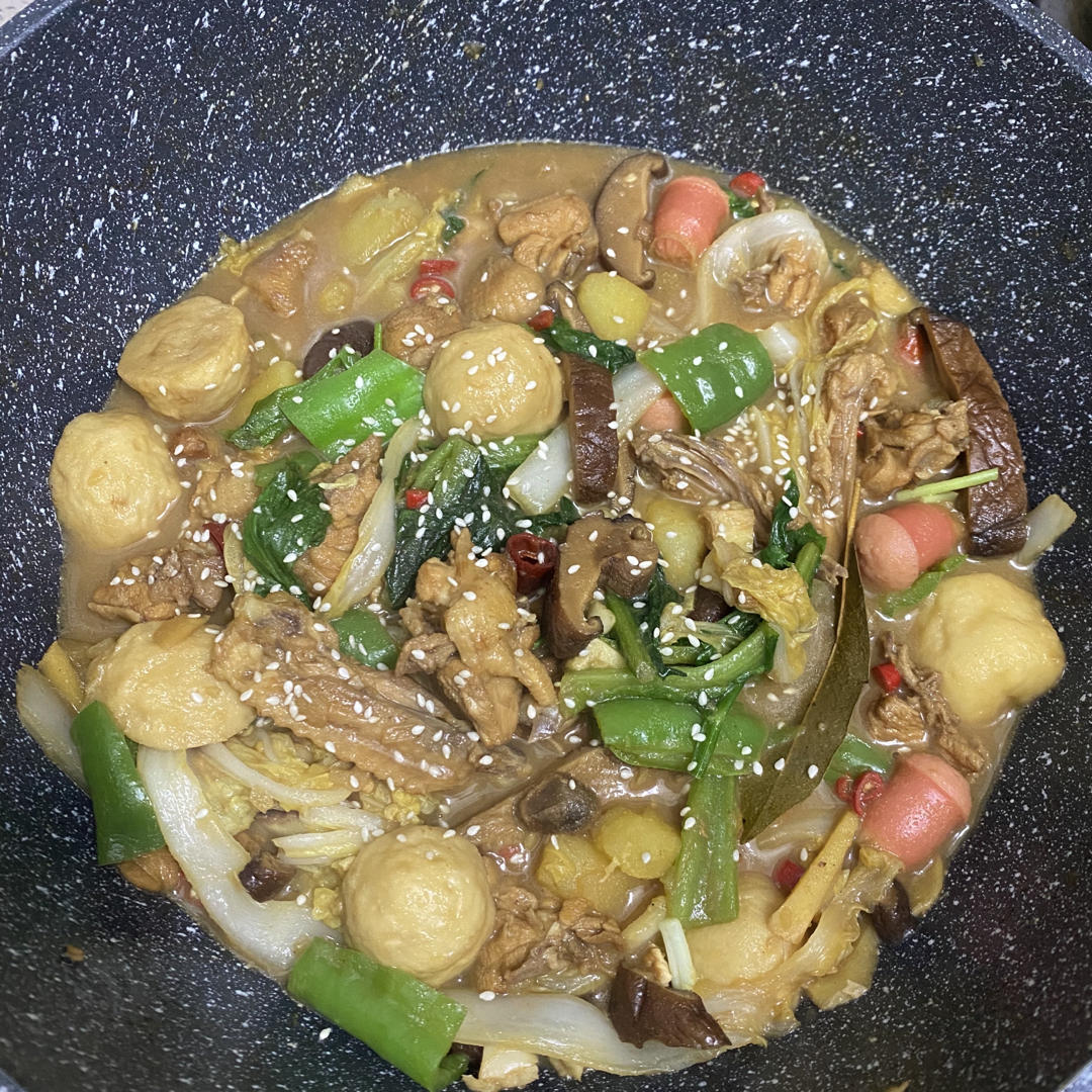 外卖第一名，简单在家做|黄焖鸡米饭