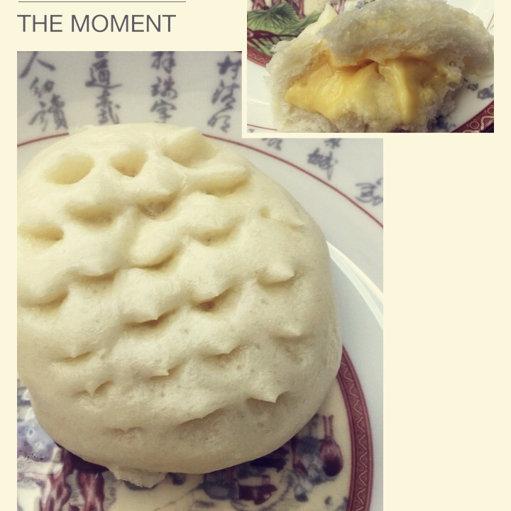 自制无油奶黄包