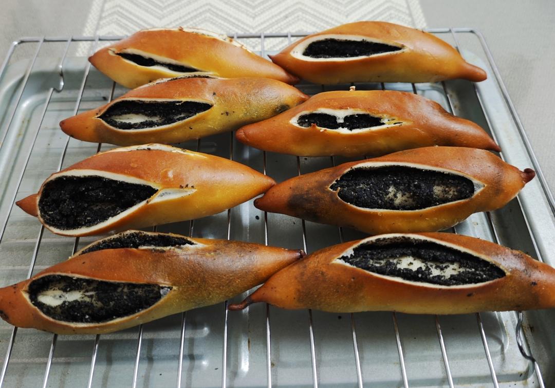 碱水系列又更新啦！香浓的黑芝麻碱水棒