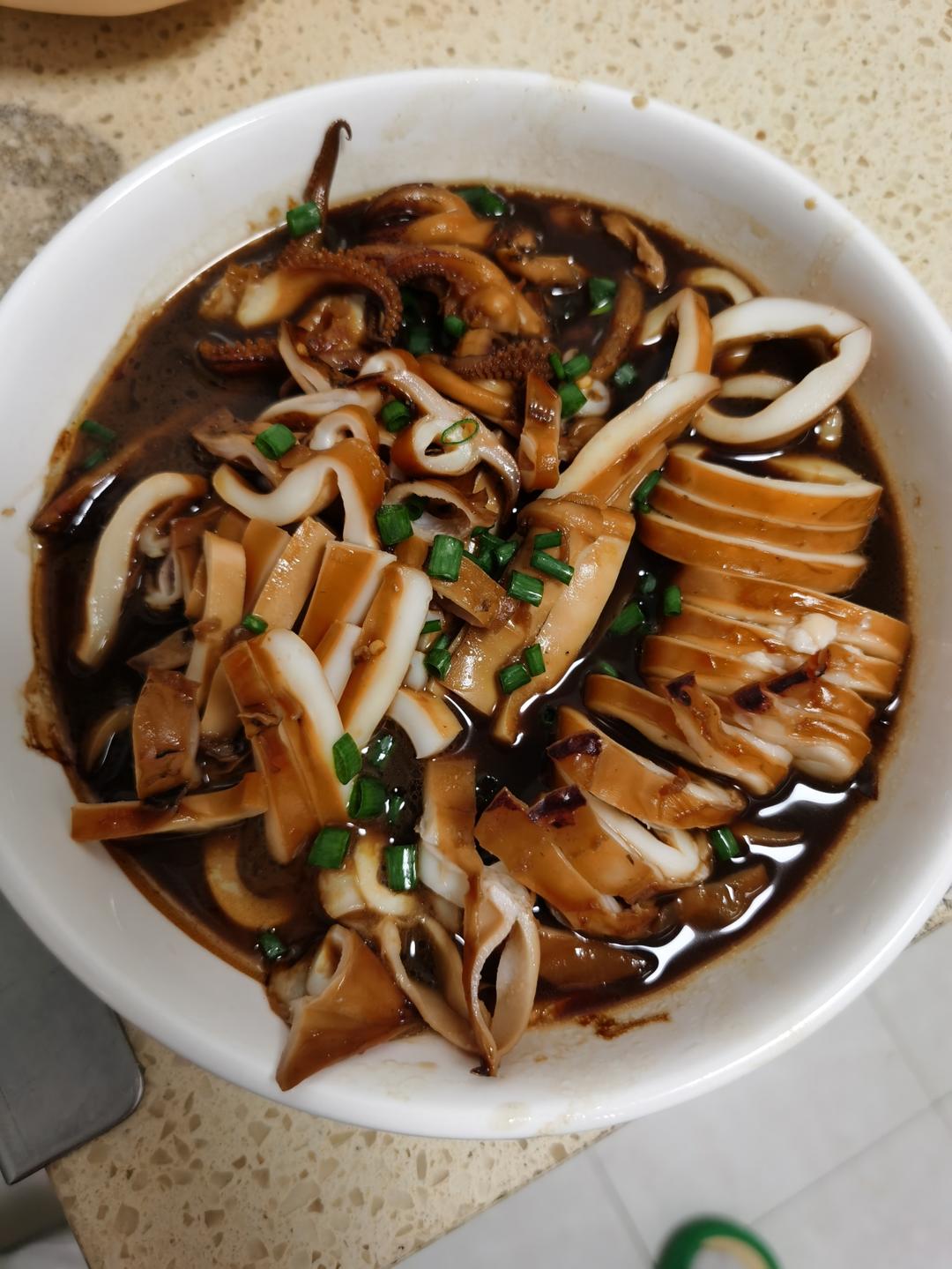 简易版鱿鱼大烤