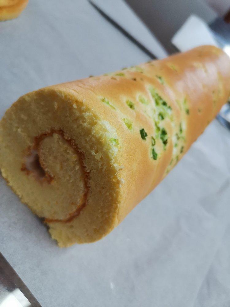 香葱咸味蛋糕卷