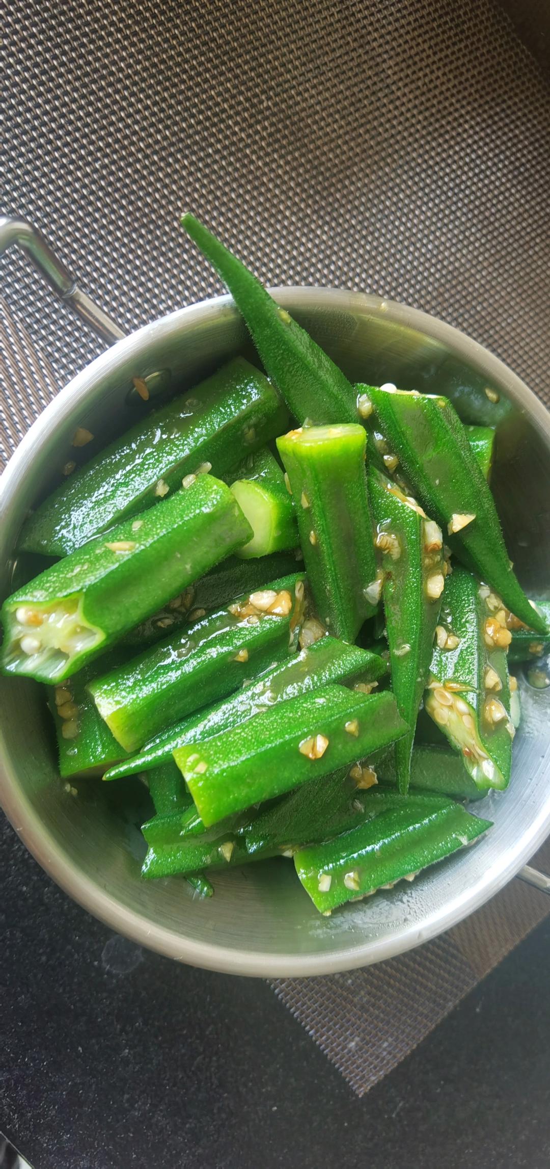 蚝油秋葵