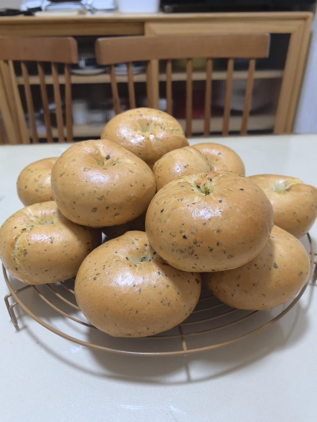 花椒叶盐贝果