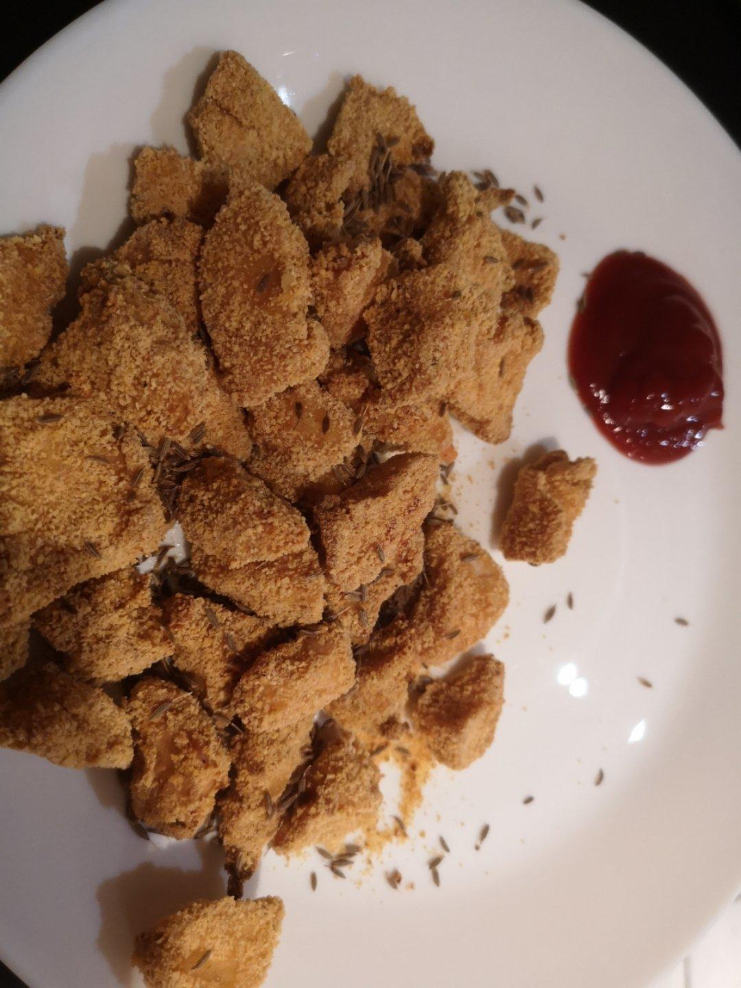 鸡米花——无油烤箱版