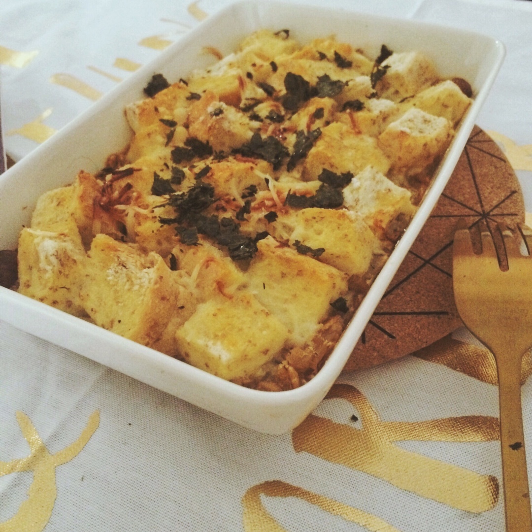 椰蓉燕麦烤蛋奶