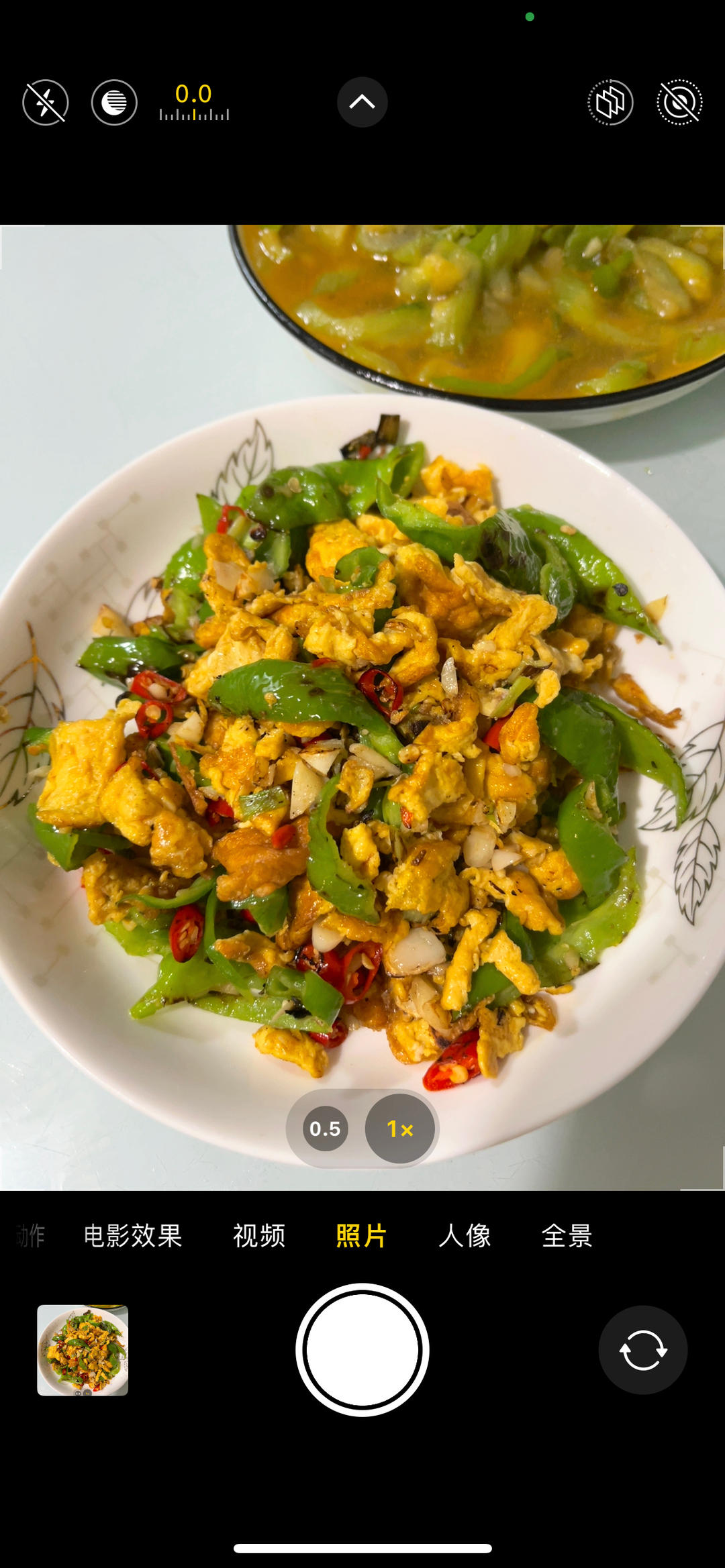 五分钟炒个能吃两碗饭的辣椒炒鸡蛋