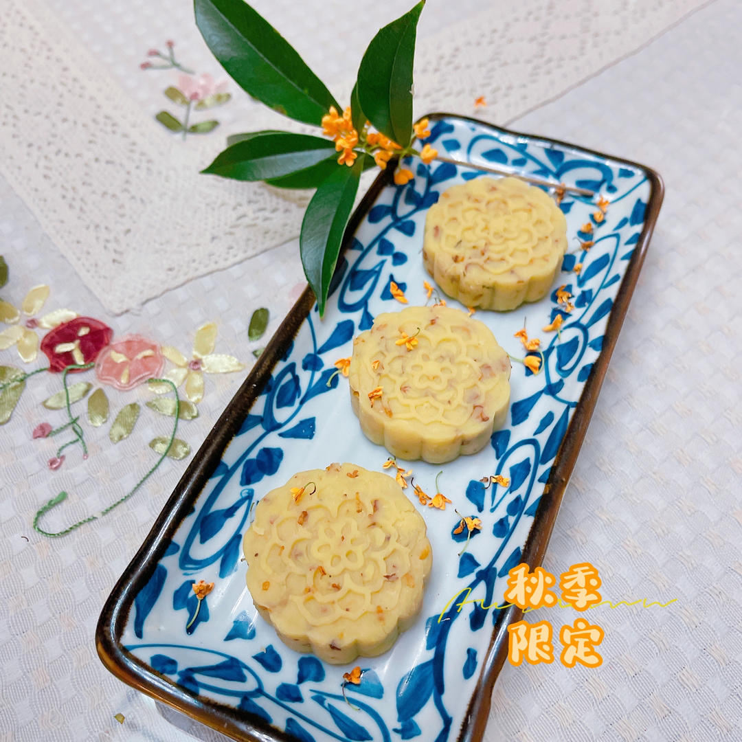 《Tinrry+》桂花绿豆糕