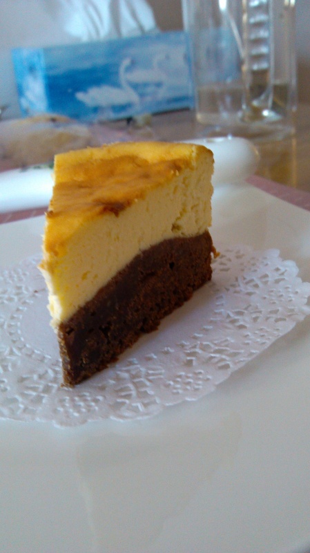 布朗尼芝士蛋糕