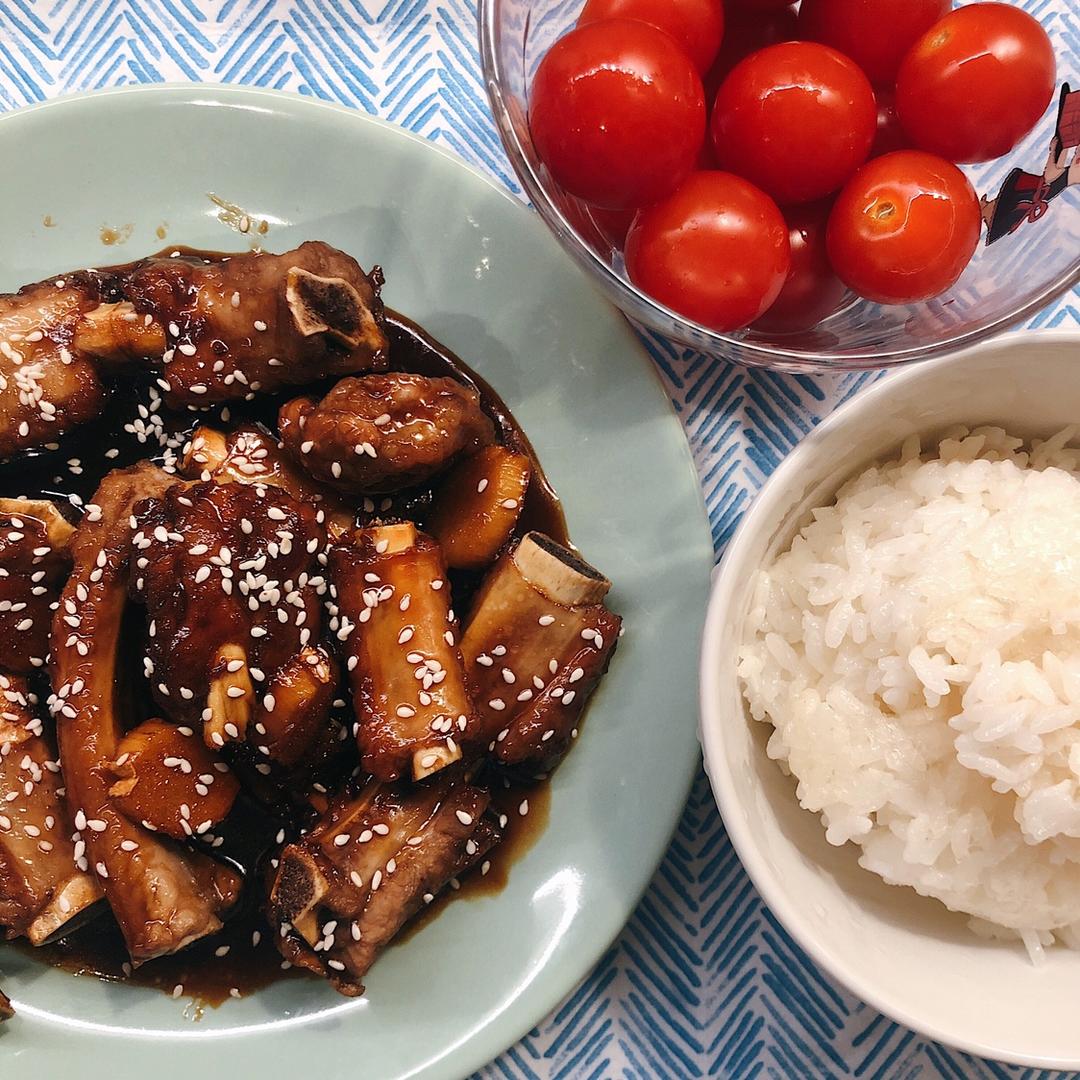 懒人版糖醋排骨