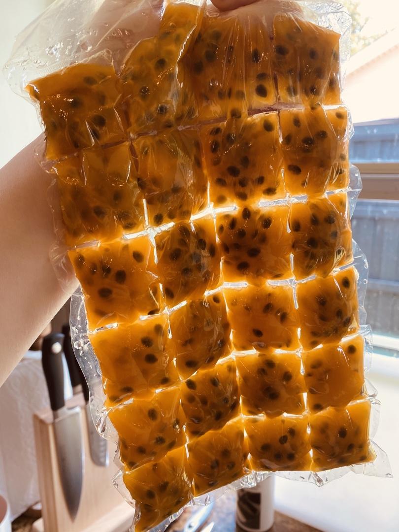 清香四溢的软嫩百香果果脯