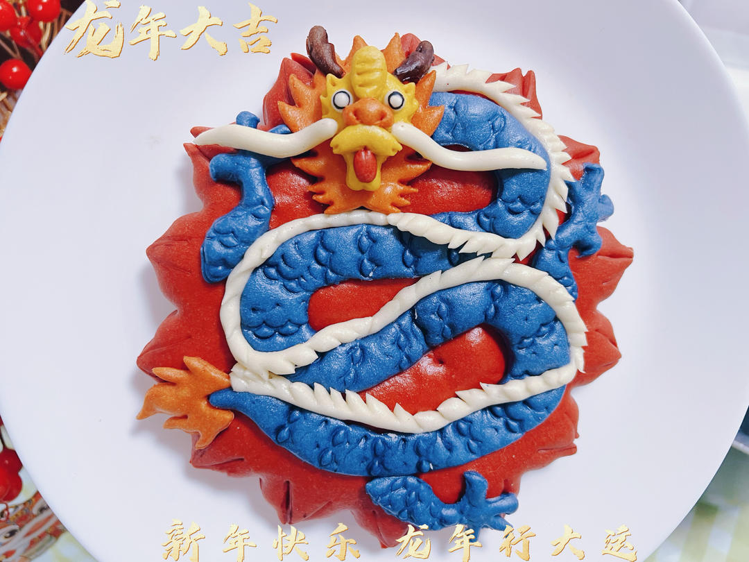 🧨2024龙年爆款｜国潮祥龙馒头🧧鸿运当头