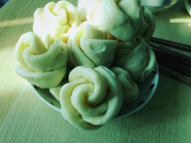 黄玫瑰馒头