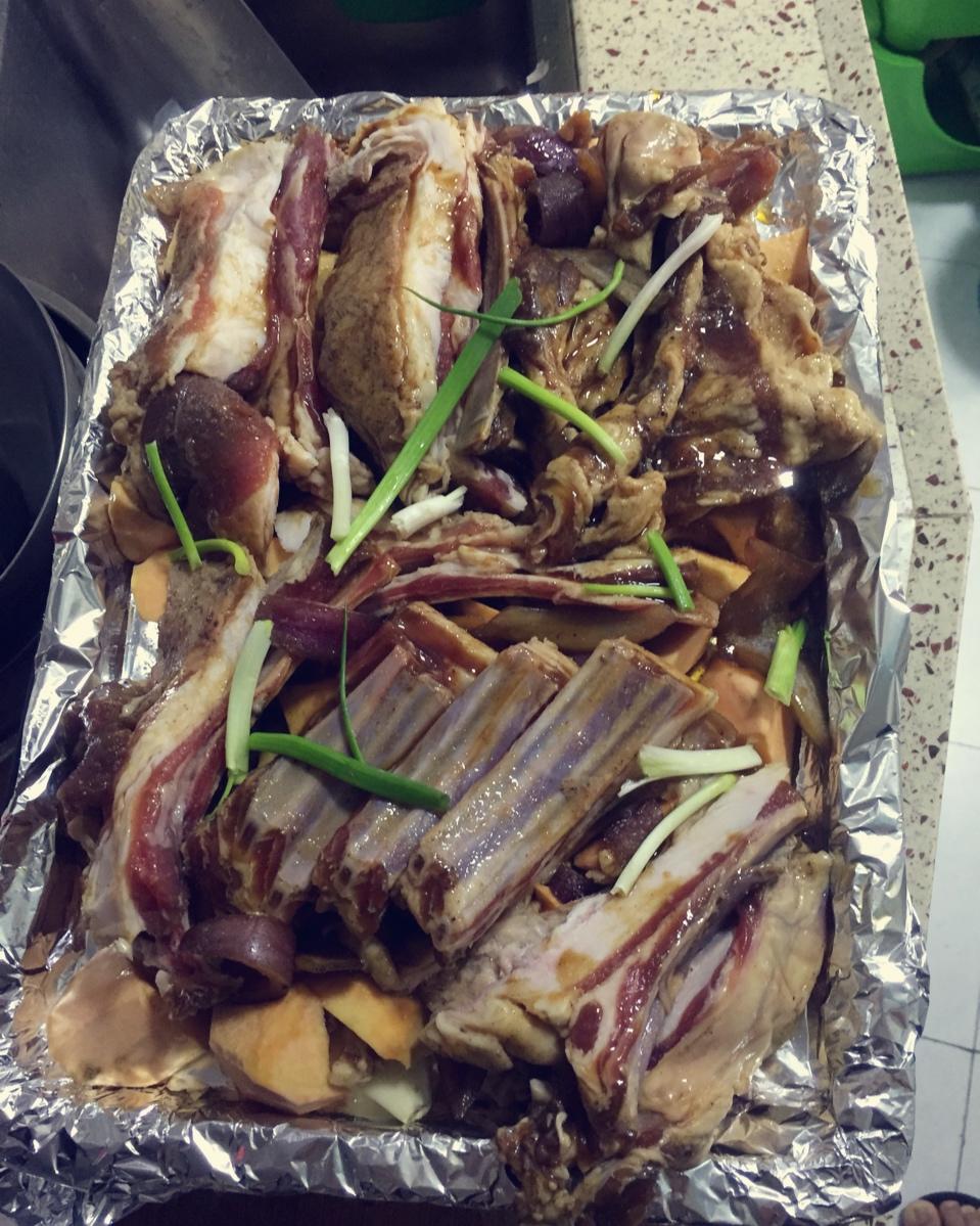 烤羊排