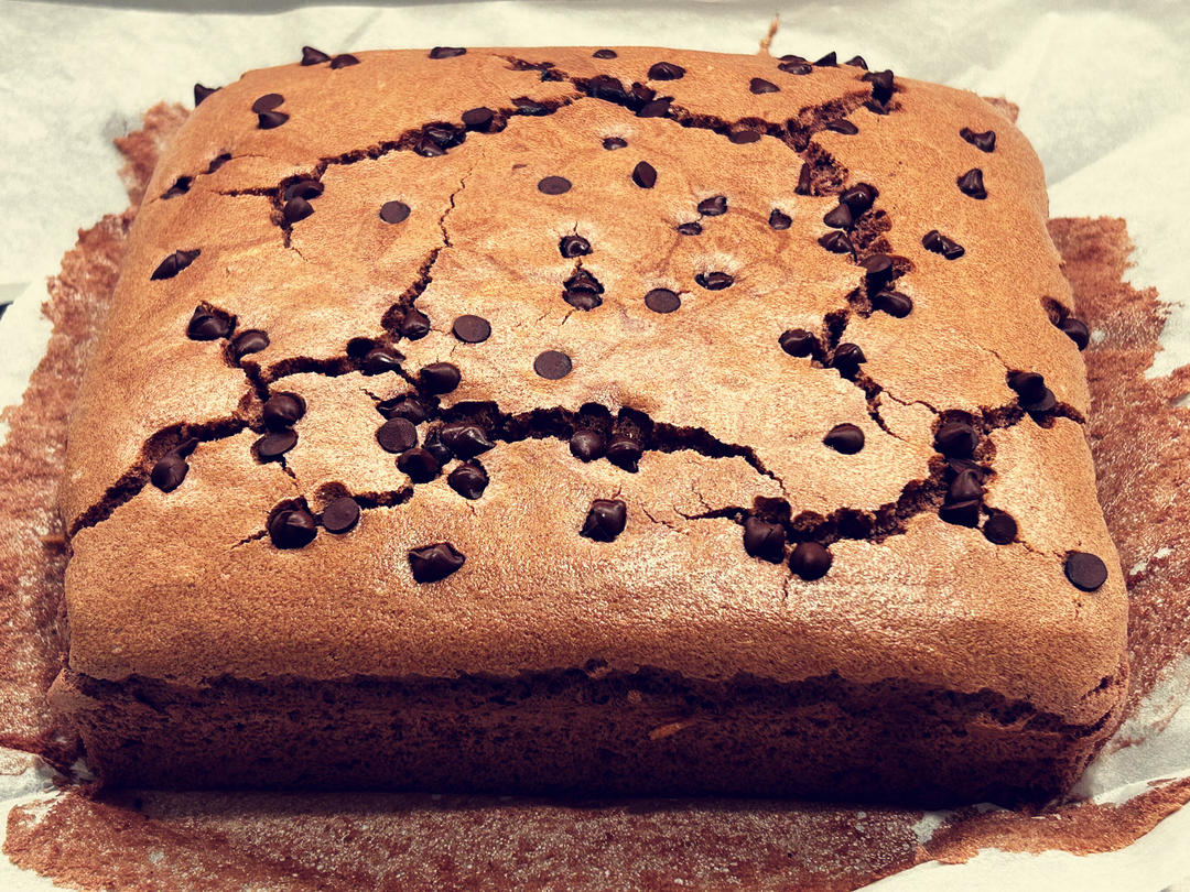 柯基抖臀duangduangduang古早蛋糕之二：巧克力流心古早蛋糕