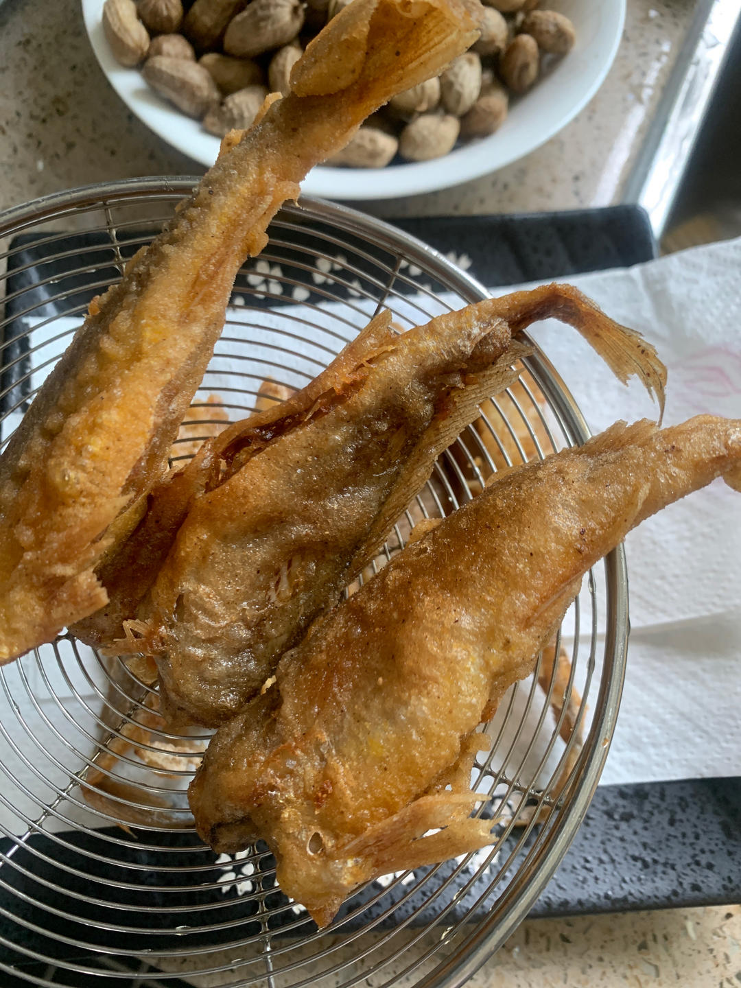 酥炸小黄花鱼