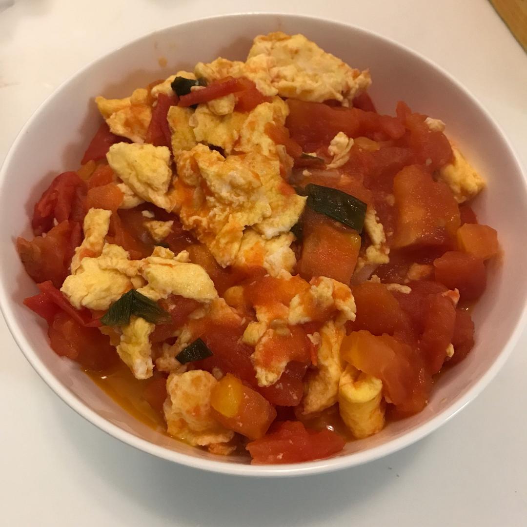 西红柿鸡蛋打卤面