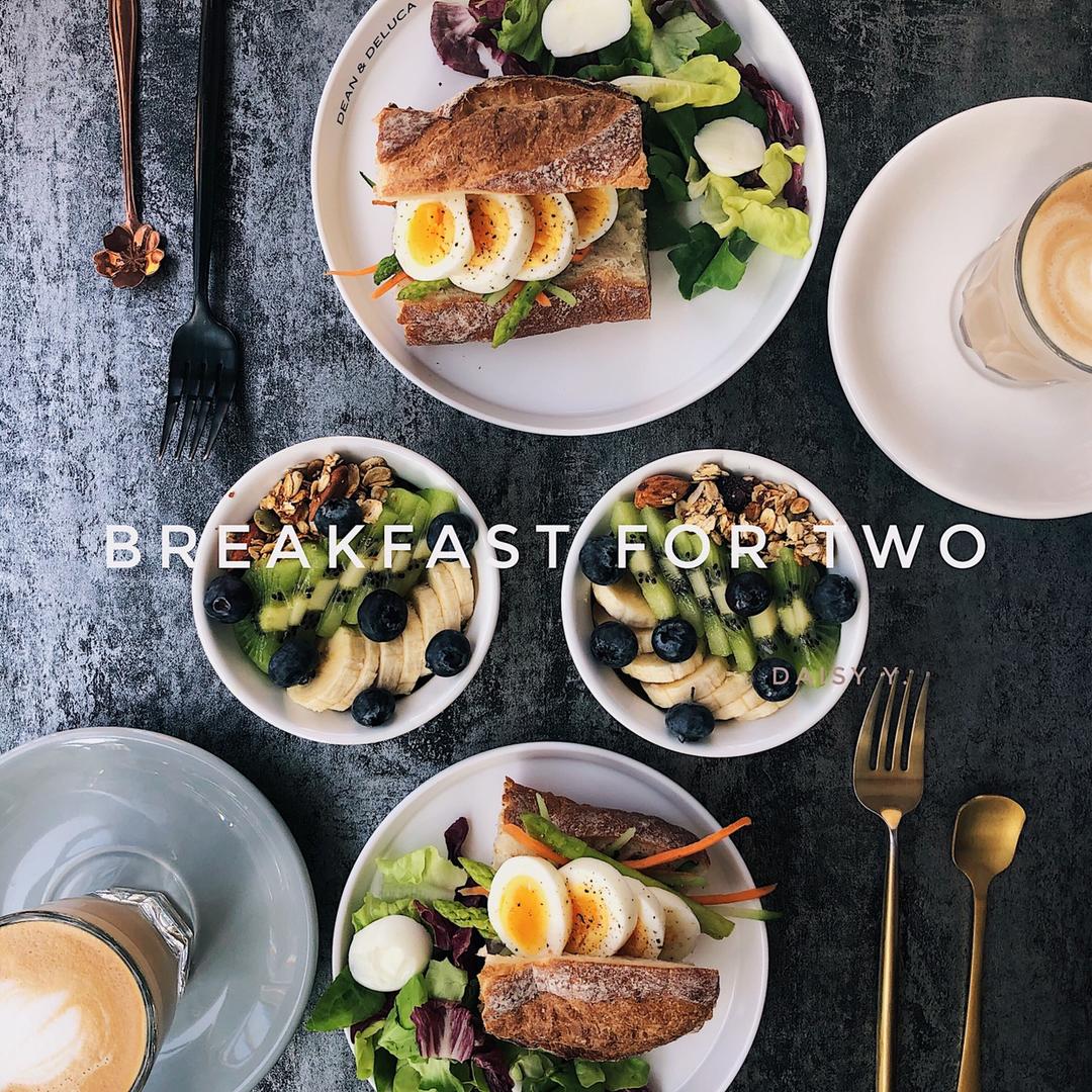 Breakfast for two 早餐两人食