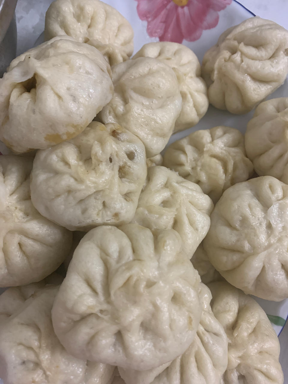 肉沫酸豆角包子