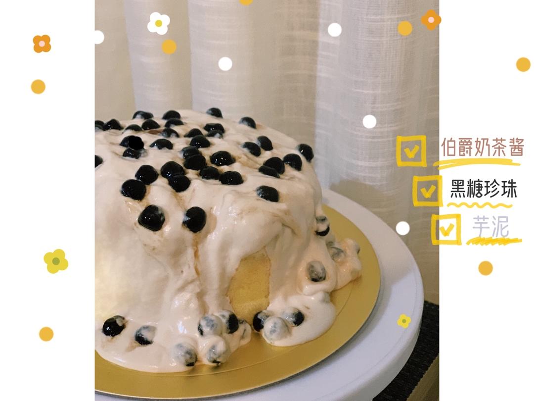 🔥网红爆浆珍珠蛋糕❗️在家就能做❗️巨简单❗️