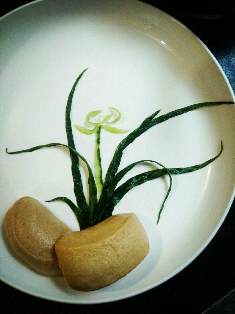 兰花摆盘