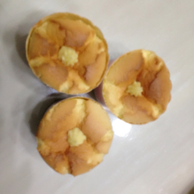 卡仕达酱巧克力杯子蛋糕