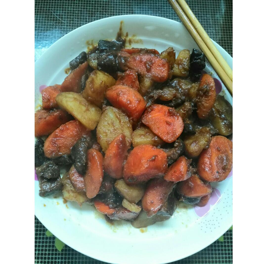 红烧土豆
