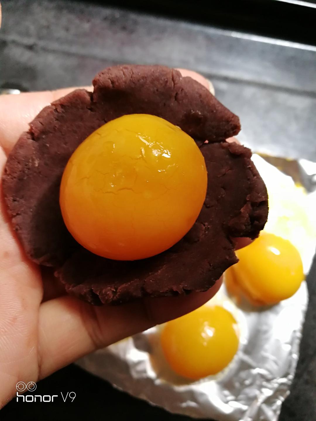 蛋黄酥：抹茶酥：（奶黄味）