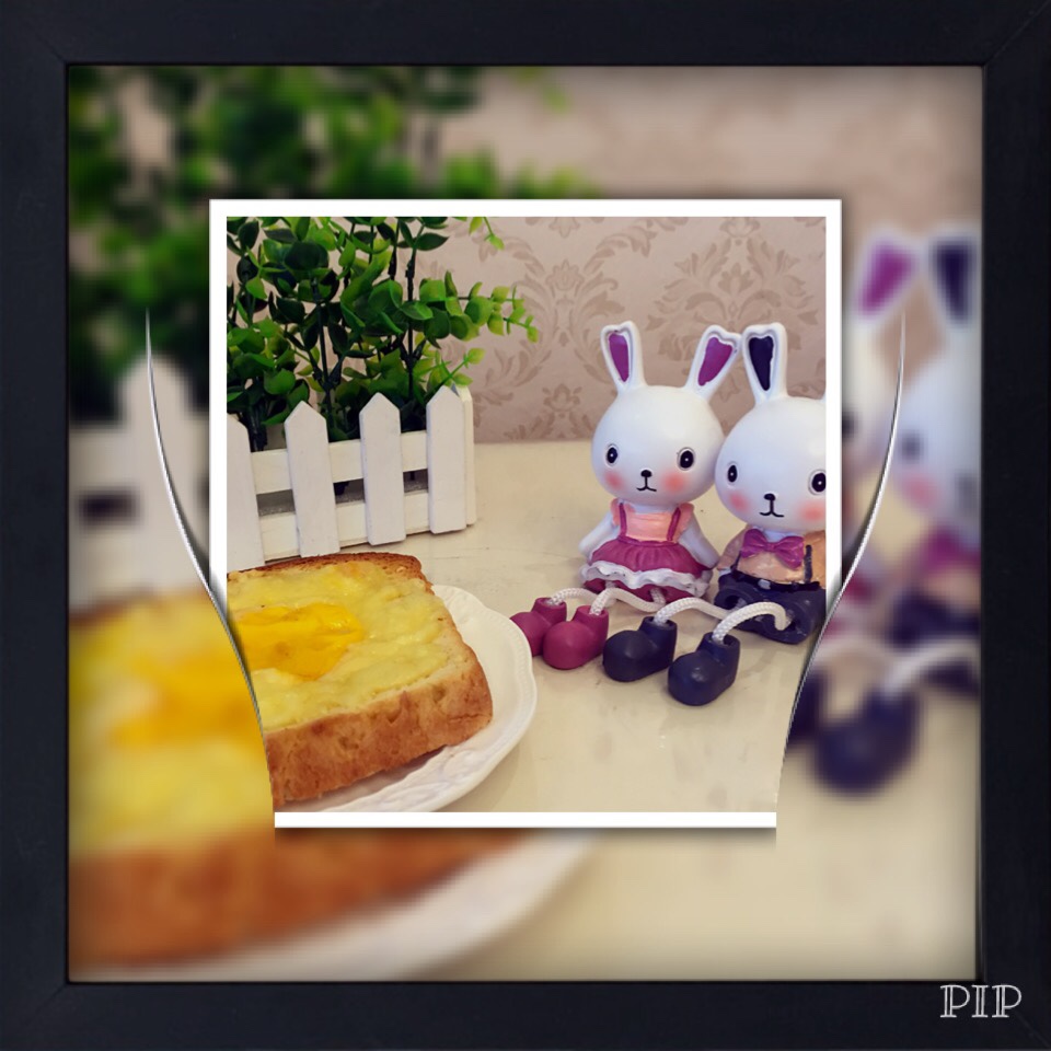 鸡蛋芝士烤吐司