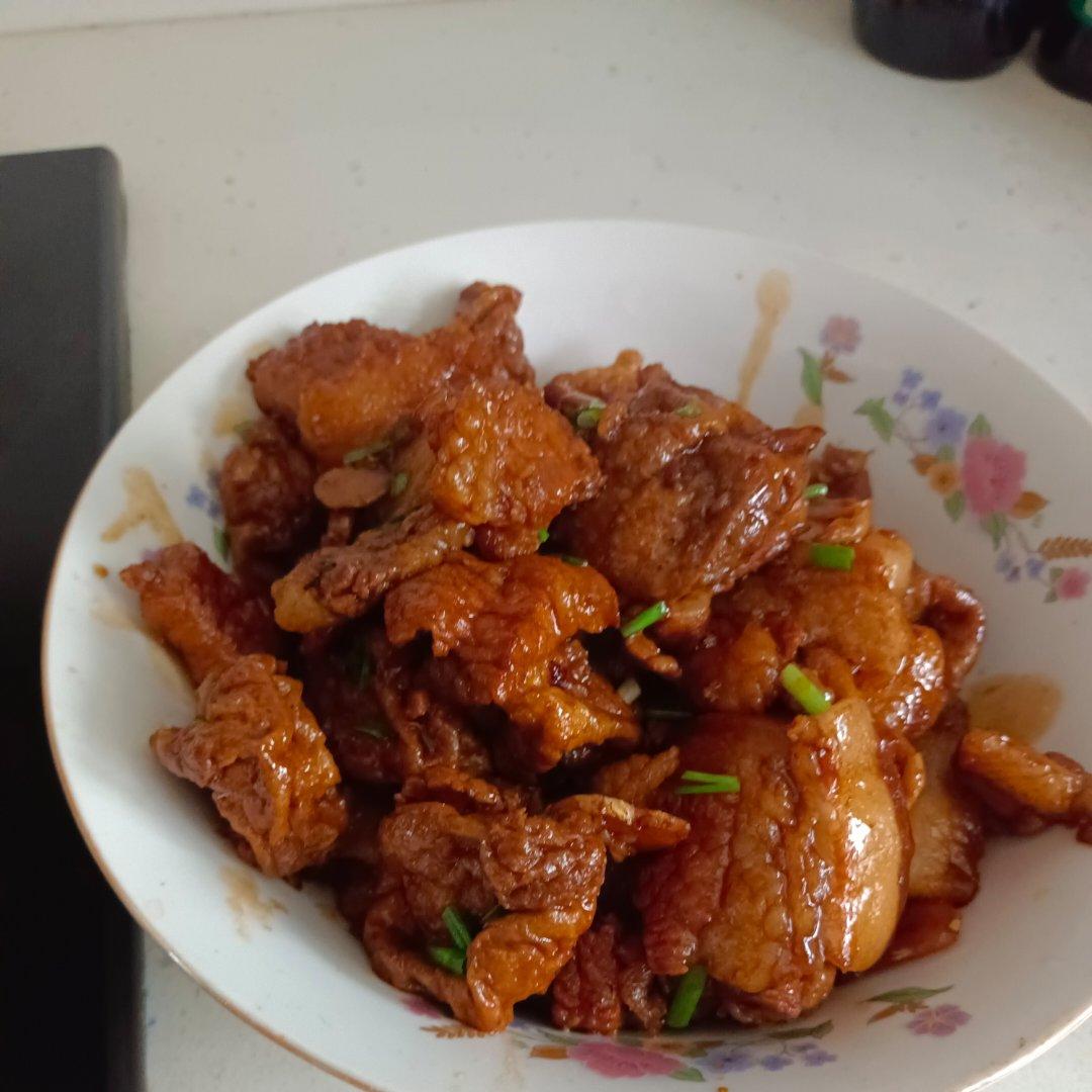 豆泡红烧肉