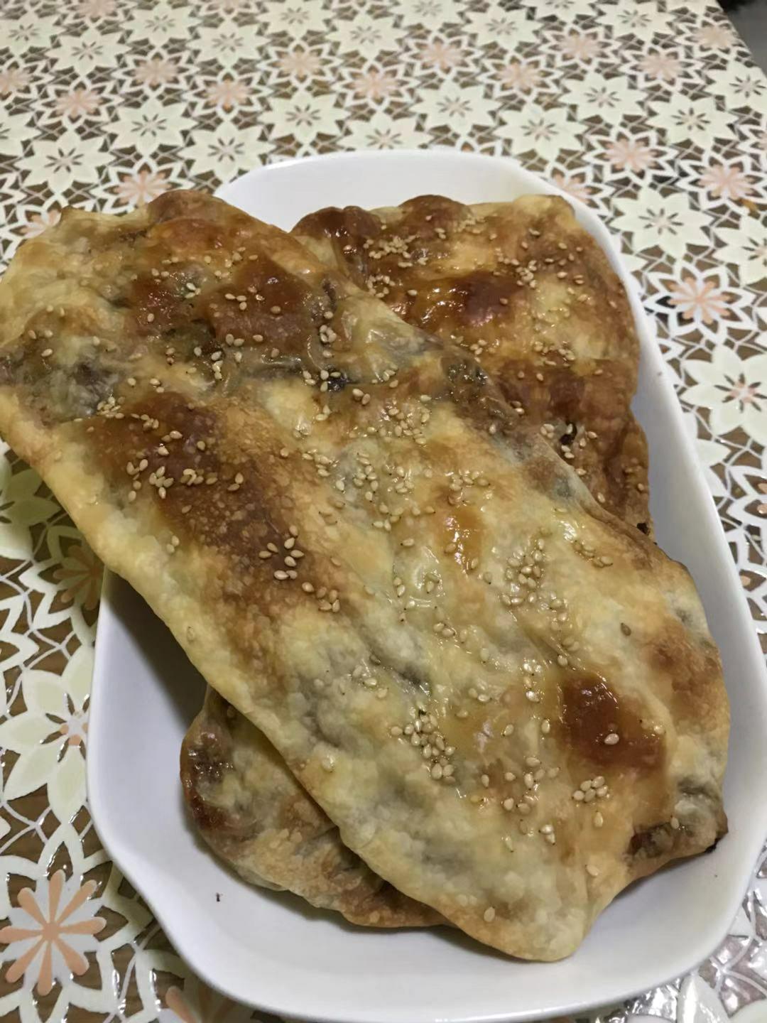 榨菜鲜肉锅盔（发面、死面通用）