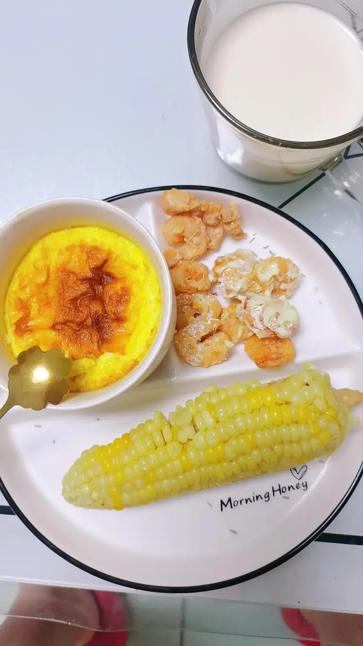 空气炸锅版芥末虾球