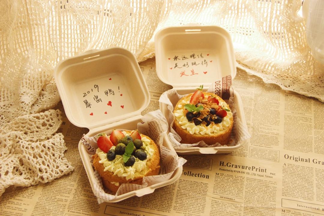 网红便当盒子蛋糕（附做法）