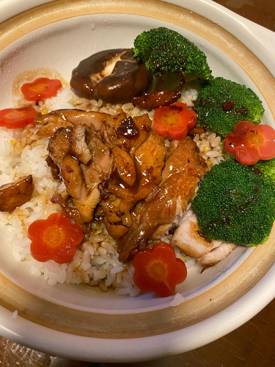 照烧鸡腿饭