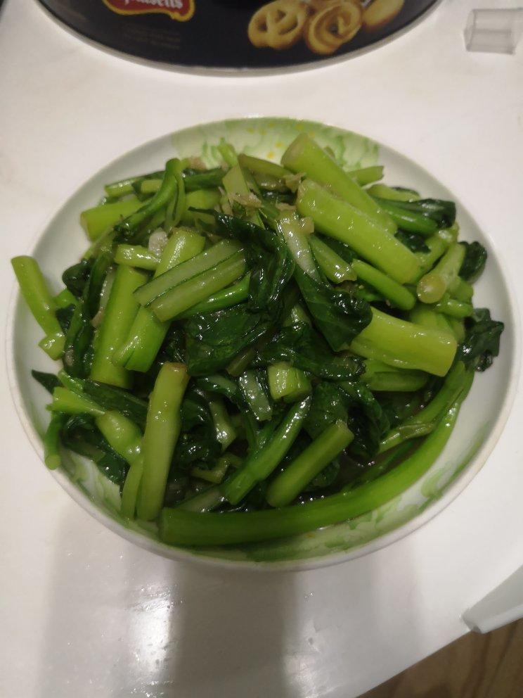 清炒菜心(原图，不经任何修饰)