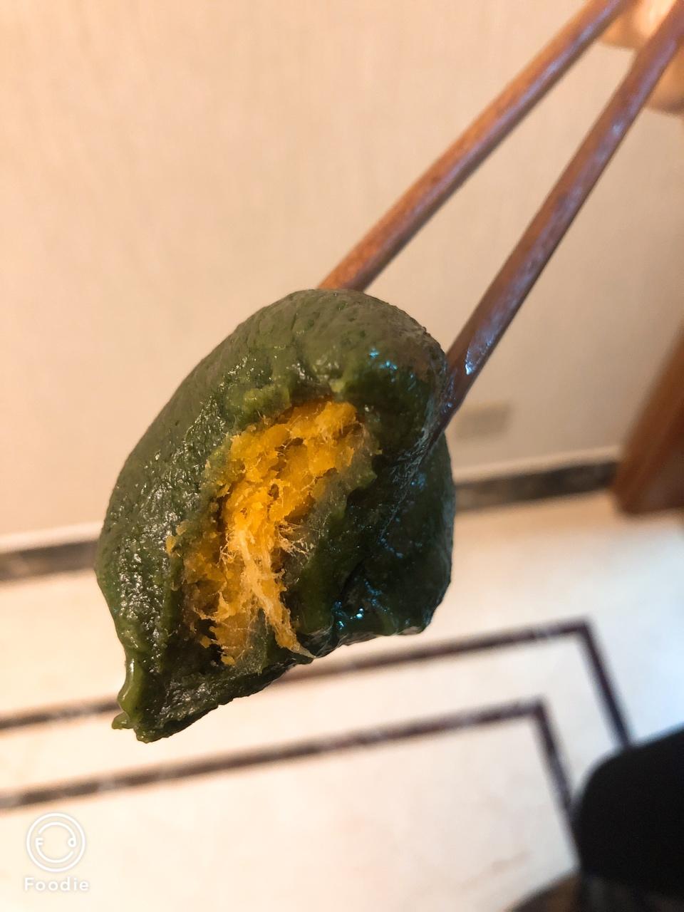 《Tinrry+》咸蛋黄肉松青团+红豆沙青团