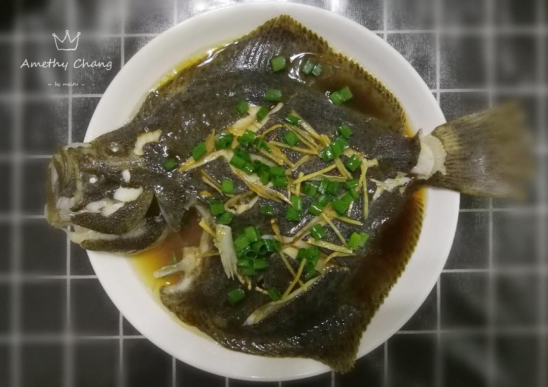 清蒸多宝鱼