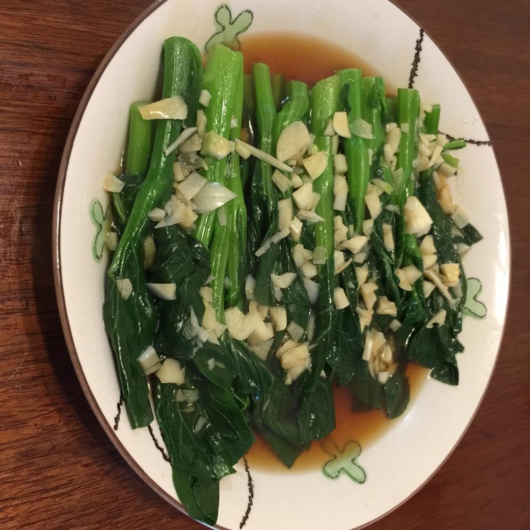 白灼菜心