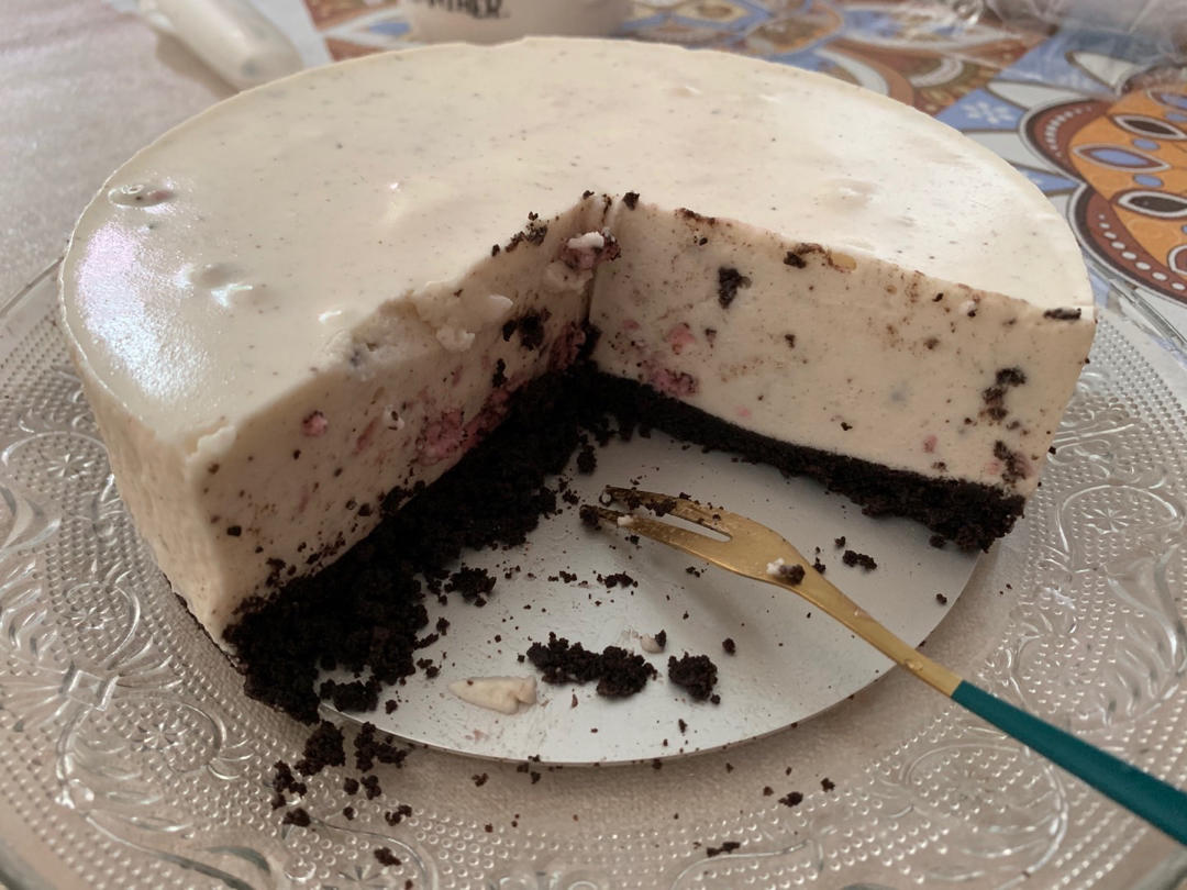 6寸奥利奥酸奶慕斯（不需要烤箱，清新不腻）