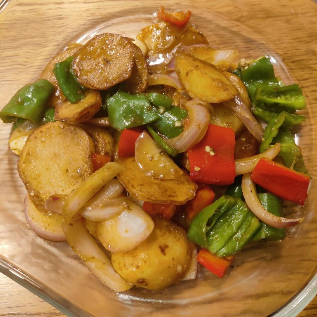 【东乡土豆片】土豆大省的地三鲜，果然不一般！