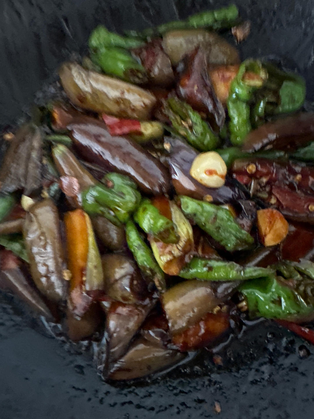 家常红烧茄子🍆，只要少量的油且下饭